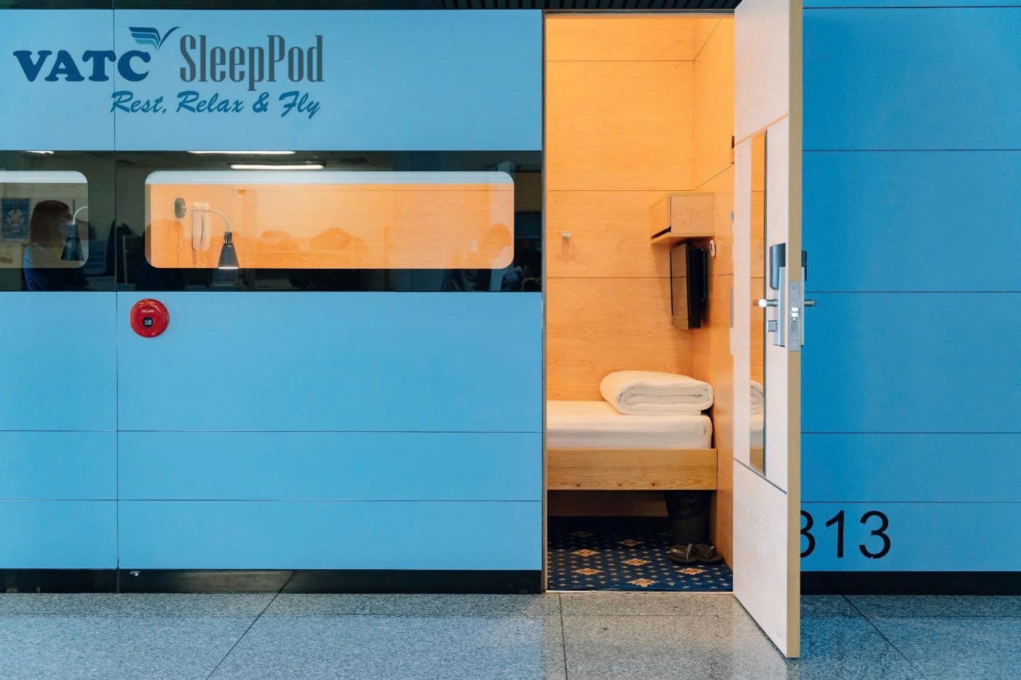 فندق Vatc Sleep Pod Terminal 2 Noi Bai المظهر الخارجي الصورة