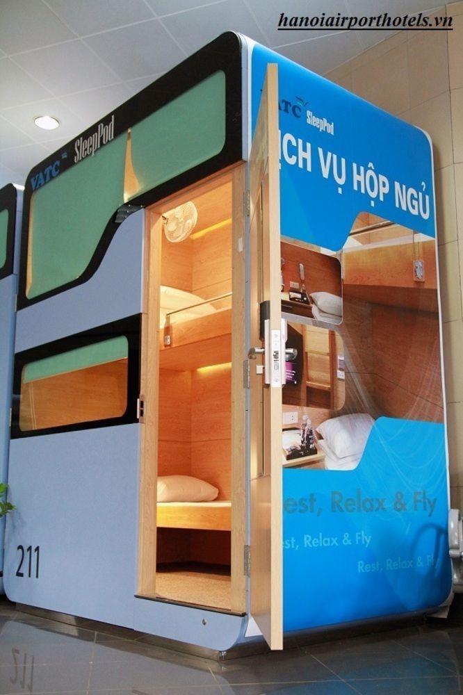 فندق Vatc Sleep Pod Terminal 2 Noi Bai المظهر الخارجي الصورة