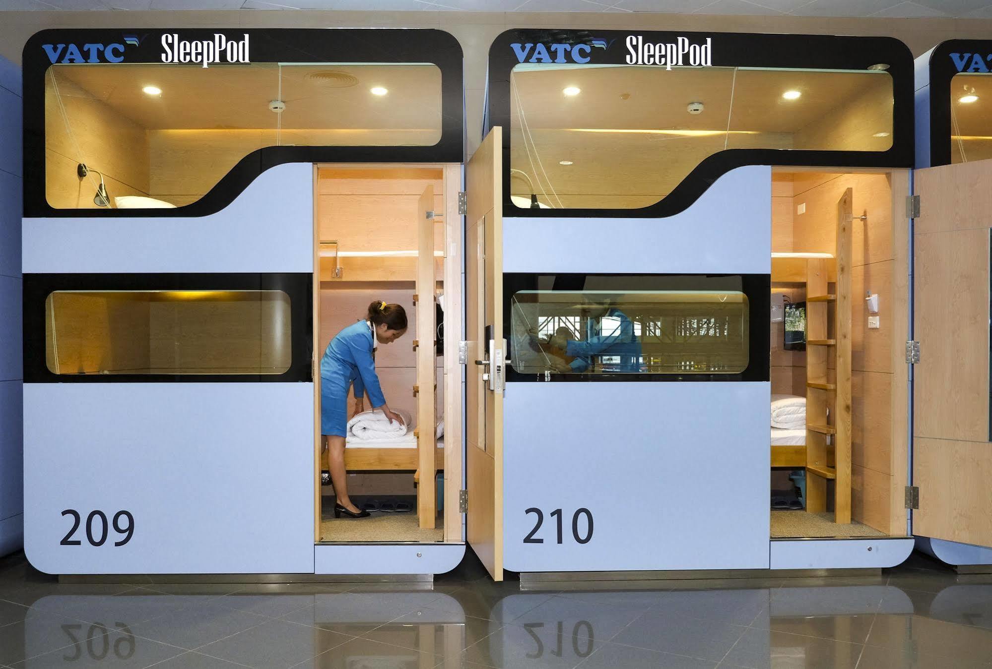 فندق Vatc Sleep Pod Terminal 2 Noi Bai المظهر الخارجي الصورة