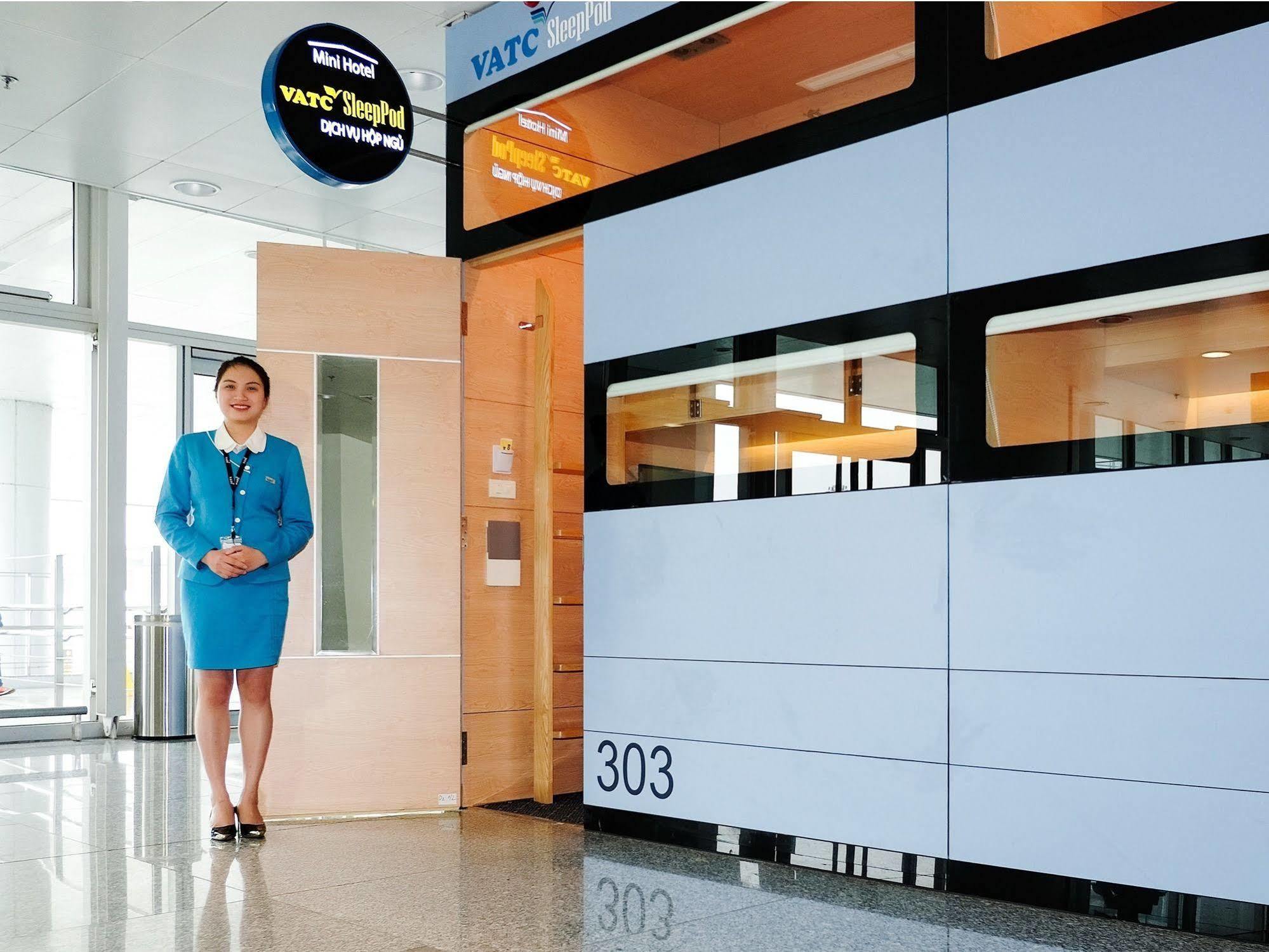 فندق Vatc Sleep Pod Terminal 2 Noi Bai المظهر الخارجي الصورة