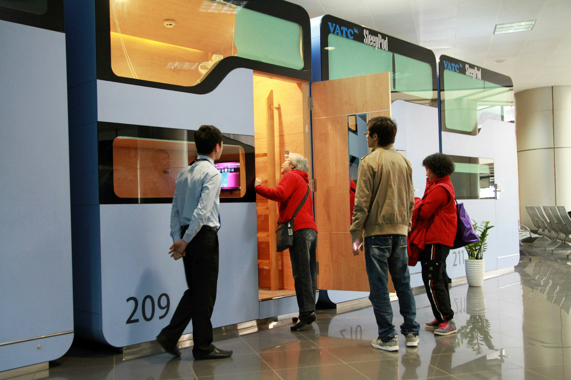 فندق Vatc Sleep Pod Terminal 2 Noi Bai المظهر الخارجي الصورة